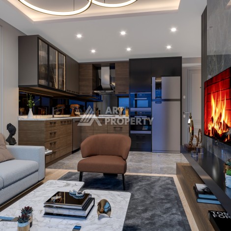 Просторные квартиры от 75 до 120 кв.м. в 450 метрах от моря. Томюк, Мерсин. - Ракурс 33