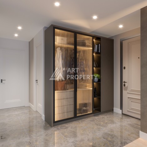 Просторные квартиры от 75 до 120 кв.м. в 450 метрах от моря. Томюк, Мерсин. - Ракурс 35