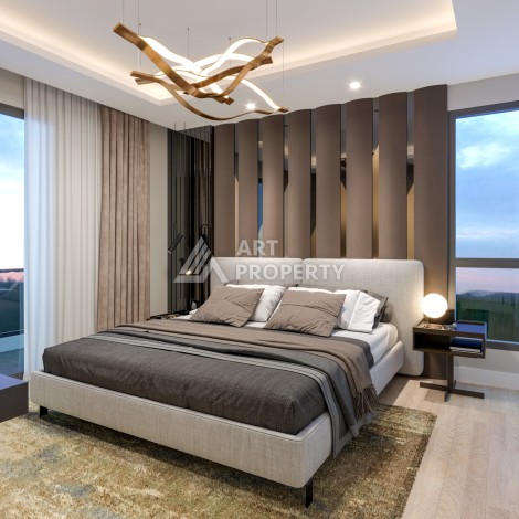 Просторные квартиры от 75 до 120 кв.м. в 450 метрах от моря. Томюк, Мерсин. - Ракурс 37