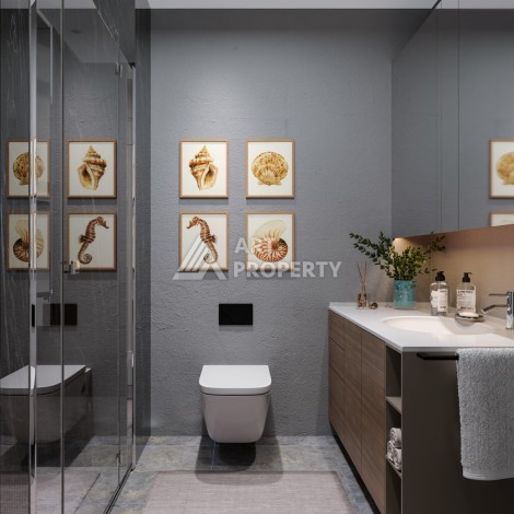 Просторные квартиры от 75 до 120 кв.м. в 450 метрах от моря. Томюк, Мерсин. - Ракурс 39