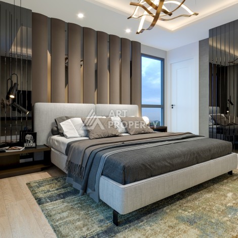 Просторные квартиры от 75 до 120 кв.м. в 450 метрах от моря. Томюк, Мерсин. - Ракурс 40