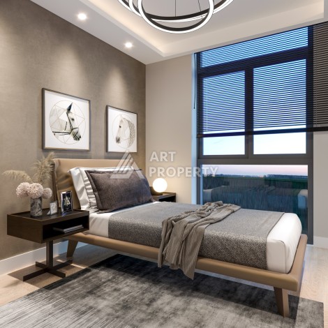 Просторные квартиры от 75 до 120 кв.м. в 450 метрах от моря. Томюк, Мерсин. - Ракурс 41