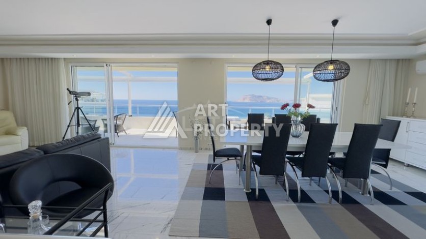 Элитный Дуплекс 3+1, площадью 221 м2 в районе Тосмур на первой линии - Ракурс 7