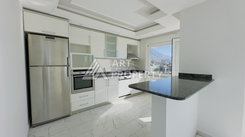 Видовая квартира 2+1 на первой береговой линии моря и рядом с речкой в районе Тосмур - Ракурс 15