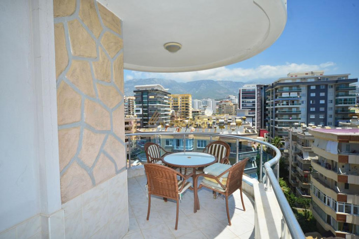 Меблированная квартира 2+1 рядом с морем в Махмутлар, 125 м2 - Ракурс 10