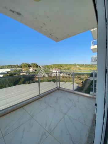 Просторная и светлая квартира 1+1 с видом на море и природу в Окурджалларе, 60 кв.м. - Ракурс 11