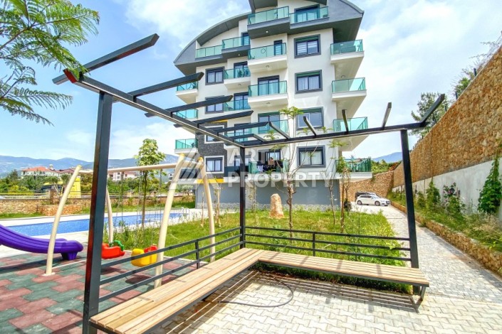 Садовый дуплекс 2+1 с люкс мебелью в районе Оба, 86 кв.м. - Ракурс 2