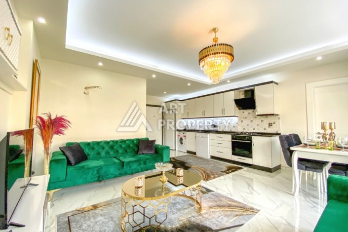 Садовый дуплекс 2+1 с люкс мебелью в районе Оба, 86 кв.м. - Ракурс 9