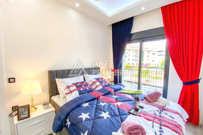 Садовый дуплекс 2+1 с люкс мебелью в районе Оба, 86 кв.м. - Ракурс 13