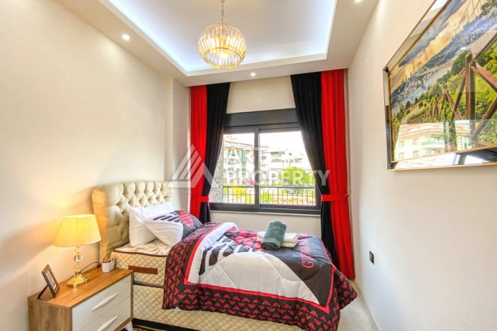 Садовый дуплекс 2+1 с люкс мебелью в районе Оба, 86 кв.м. - Ракурс 14