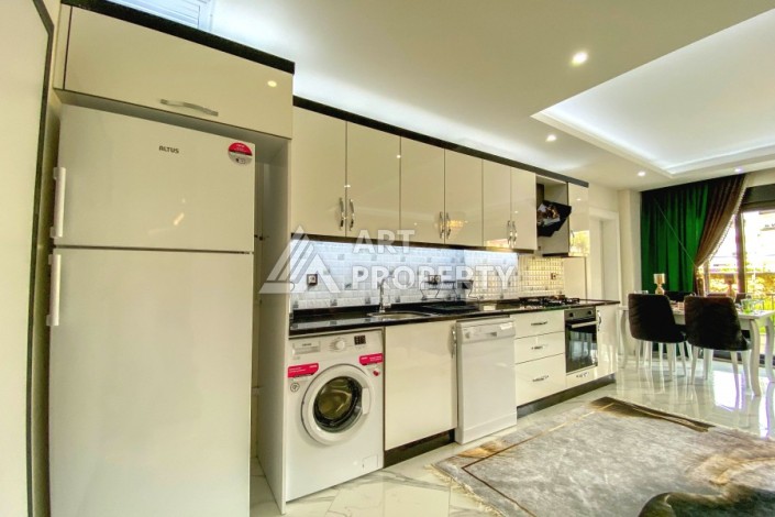 Садовый дуплекс 2+1 с люкс мебелью в районе Оба, 86 кв.м. - Ракурс 18