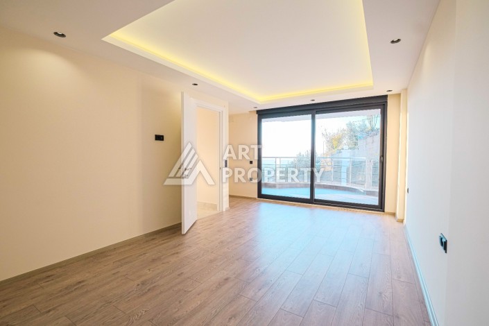 Вилла 4+1 с видом на море и приватным бассейном в районе Тепе, 450 кв.м. - Ракурс 7