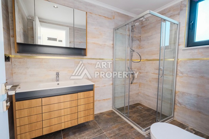 Вилла 4+1 с видом на море и приватным бассейном в районе Тепе, 450 кв.м. - Ракурс 10