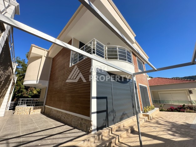 Вилла 4+1 с видом на море и приватным бассейном в районе Тепе, 450 кв.м. - Ракурс 13