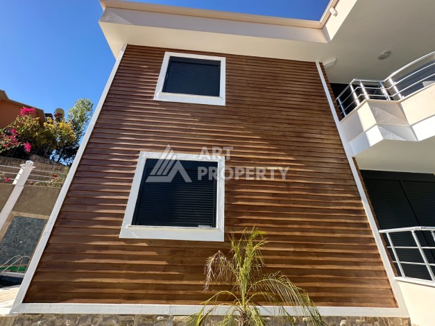 Вилла 4+1 с видом на море и приватным бассейном в районе Тепе, 450 кв.м. - Ракурс 16