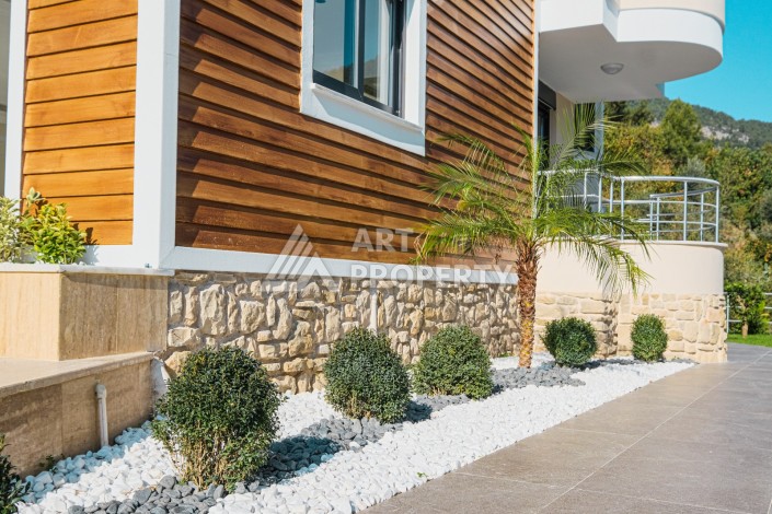 Вилла 4+1 с видом на море и приватным бассейном в районе Тепе, 450 кв.м. - Ракурс 19