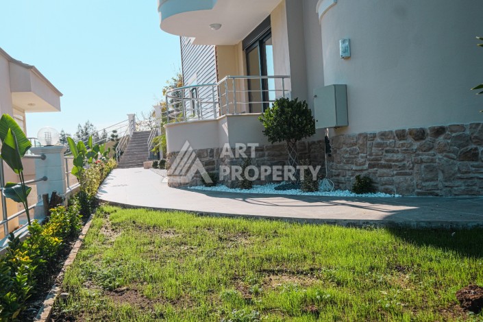 Вилла 4+1 с видом на море и приватным бассейном в районе Тепе, 450 кв.м. - Ракурс 21