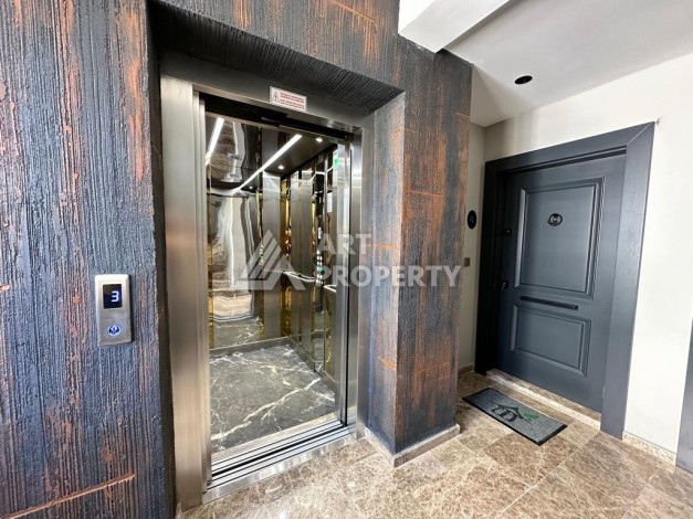 Трехкомнатная современная квартира 81 кв.м. в 350 метрах от моря в Махмутларе - Ракурс 9