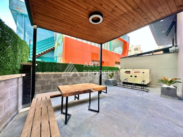 Трехкомнатная современная квартира 81 кв.м. в 350 метрах от моря в Махмутларе - Ракурс 13