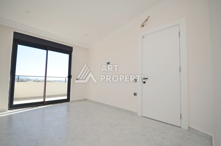 Дуплекс 2+1 с видом на море в живописном районе Авсаллар - Ракурс 11