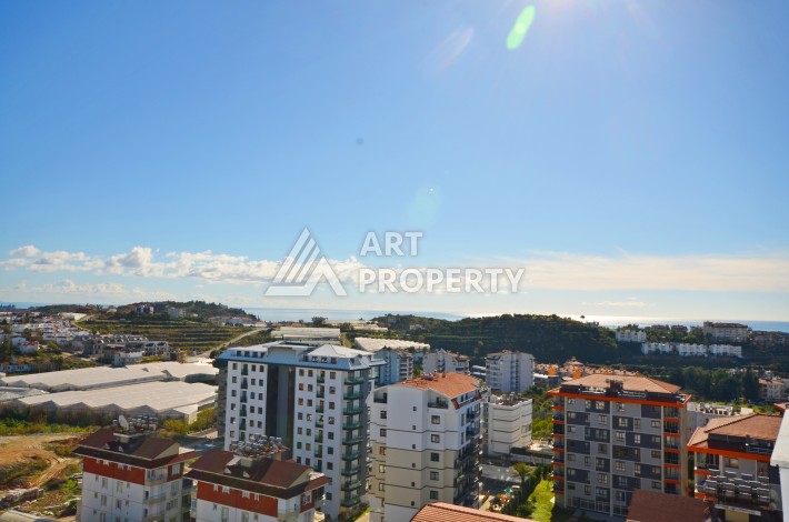 Дуплекс 2+1 с видом на море в живописном районе Авсаллар - Ракурс 4