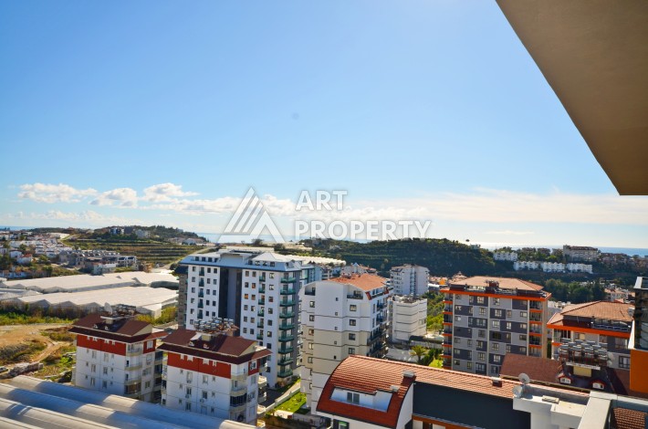 Дуплекс 2+1 с видом на море в живописном районе Авсаллар - Ракурс 6