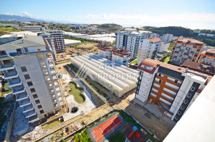 Дуплекс 2+1 с видом на море в живописном районе Авсаллар - Ракурс 3