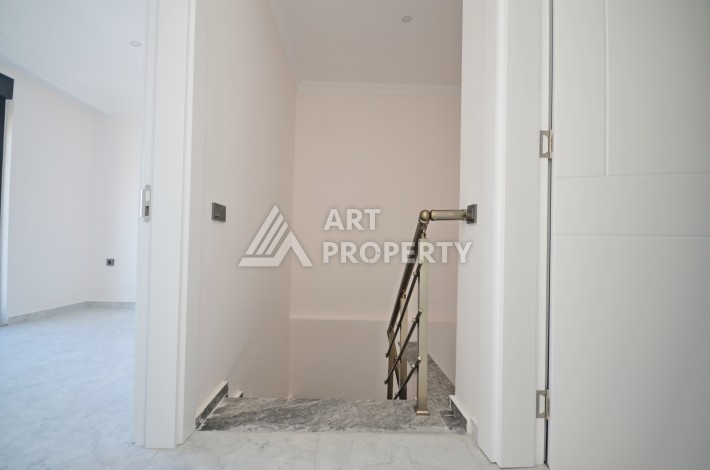 Дуплекс 2+1 с видом на море в живописном районе Авсаллар - Ракурс 17