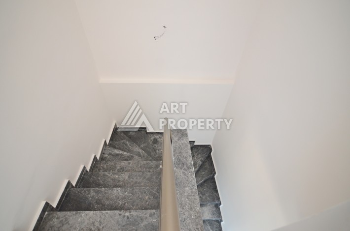 Дуплекс 2+1 с видом на море в живописном районе Авсаллар - Ракурс 20