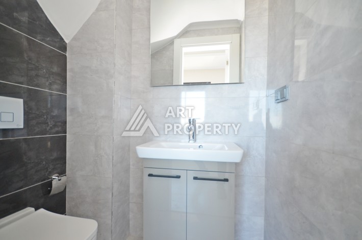 Дуплекс 2+1 с видом на море в живописном районе Авсаллар - Ракурс 22