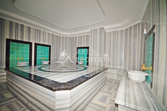 Дуплекс 2+1 с видом на море в живописном районе Авсаллар - Ракурс 26