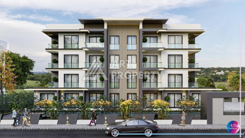 Привлекательный инвестиционный проект в новом развивающемся районе Анталии Алтынташ - Ракурс 2