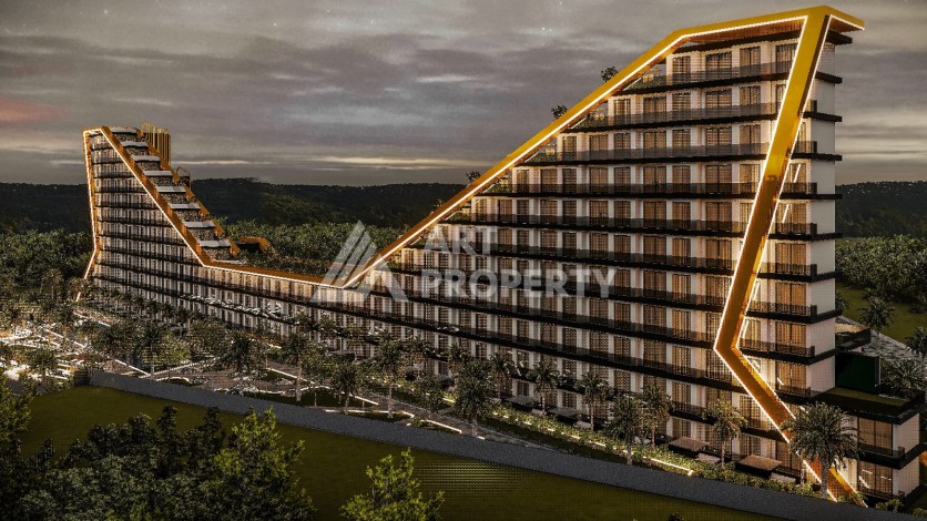 Элитный проект различных планировок 1+1, 2+1, 3+1 в перспективном районе Алтынташ - Ракурс 2