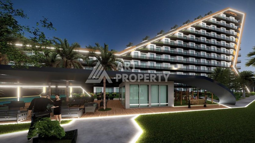 Элитный проект различных планировок 1+1, 2+1, 3+1 в перспективном районе Алтынташ - Ракурс 4