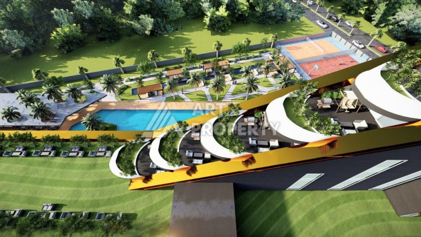 Элитный проект различных планировок 1+1, 2+1, 3+1 в перспективном районе Алтынташ - Ракурс 5