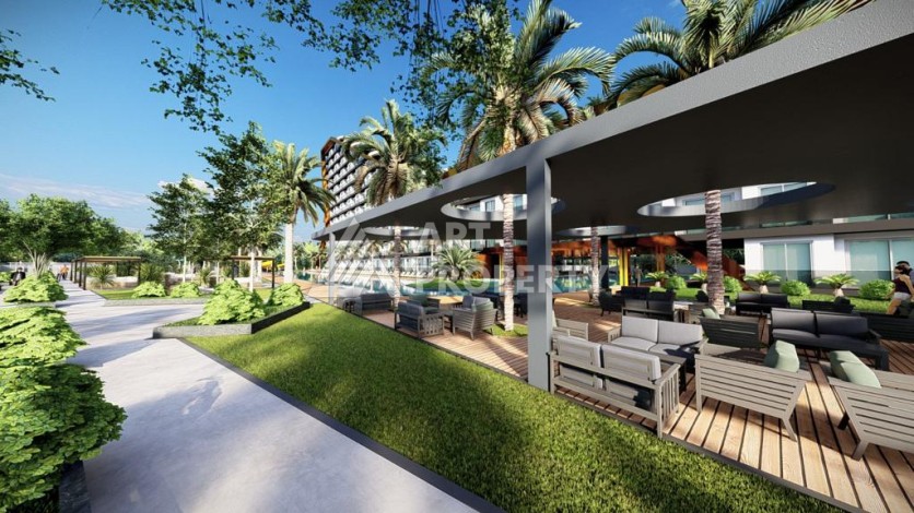 Элитный проект различных планировок 1+1, 2+1, 3+1 в перспективном районе Алтынташ - Ракурс 12