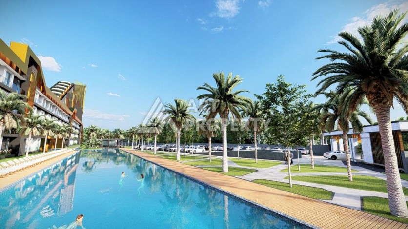 Элитный проект различных планировок 1+1, 2+1, 3+1 в перспективном районе Алтынташ - Ракурс 16