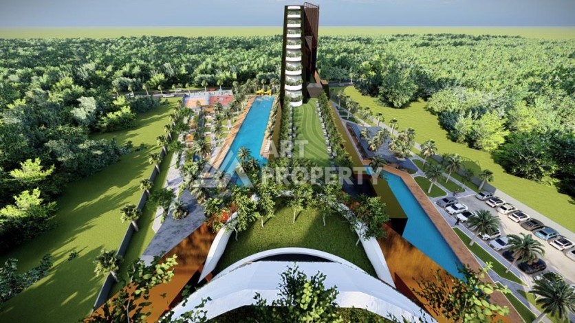 Элитный проект различных планировок 1+1, 2+1, 3+1 в перспективном районе Алтынташ - Ракурс 17