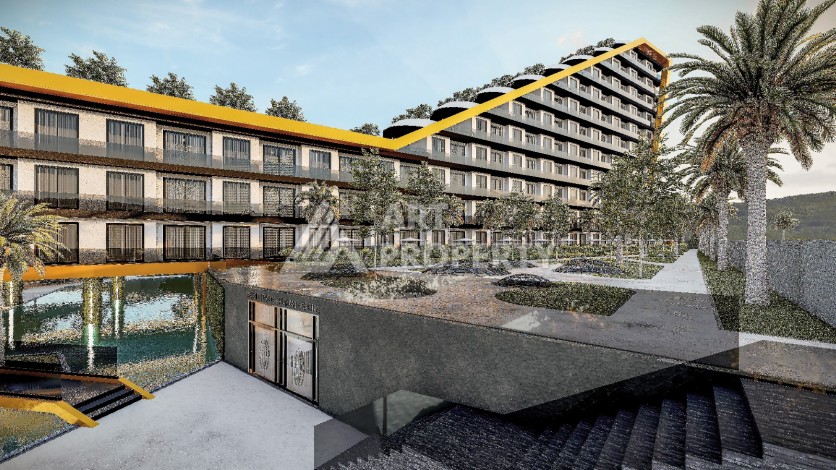 Элитный проект различных планировок 1+1, 2+1, 3+1 в перспективном районе Алтынташ - Ракурс 21