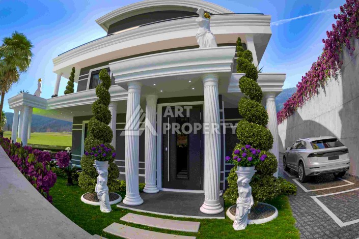 Премиум виллы 4+1 с приватным участком от 260 до 460 м2. Каргыджак, Алания. - Ракурс 3