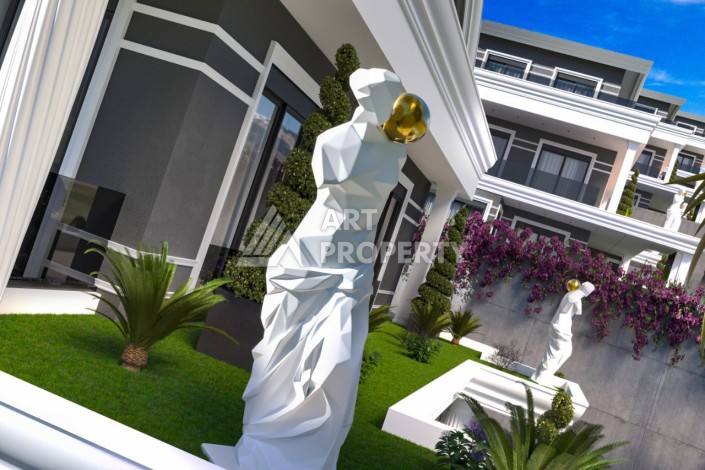 Премиум виллы 4+1 с приватным участком от 260 до 460 м2. Каргыджак, Алания. - Ракурс 9