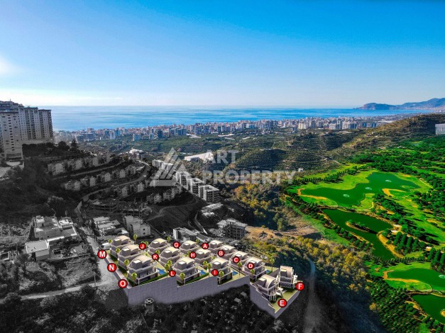 Премиум виллы 4+1 с приватным участком от 260 до 460 м2. Каргыджак, Алания. - Ракурс 14