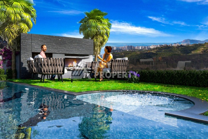 Премиум виллы 4+1 с приватным участком от 260 до 460 м2. Каргыджак, Алания. - Ракурс 15