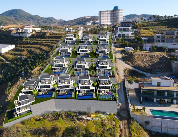 Премиум виллы 4+1 с приватным участком от 260 до 460 м2. Каргыджак, Алания. - Ракурс 17