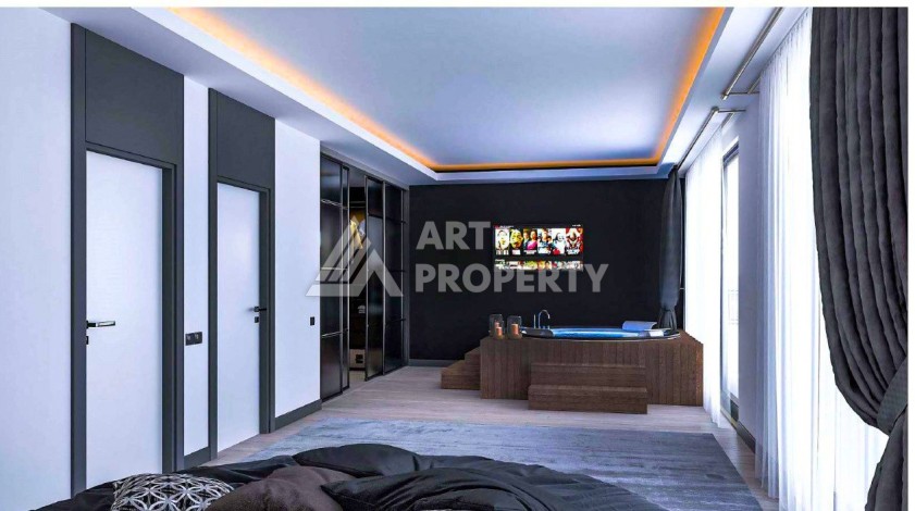 Премиум виллы 4+1 с приватным участком от 260 до 460 м2. Каргыджак, Алания. - Ракурс 18