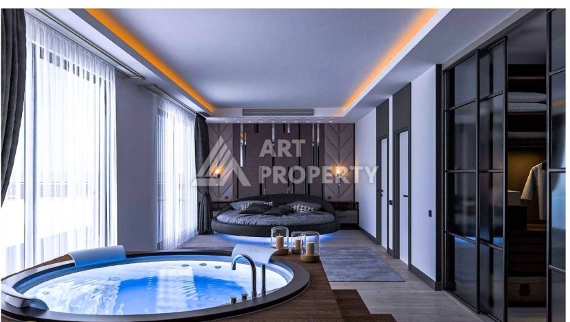 Премиум виллы 4+1 с приватным участком от 260 до 460 м2. Каргыджак, Алания. - Ракурс 22