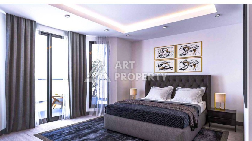 Премиум виллы 4+1 с приватным участком от 260 до 460 м2. Каргыджак, Алания. - Ракурс 25