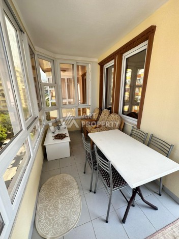 Дуплекс 2+1 с видом на горы в 10 минутах от пляжа Клеопатры, 120 кв.м. - Ракурс 19