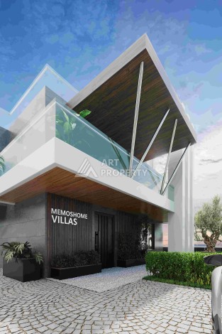 Роскошные виллы 3+1 и 6+2 с панорамными видами на море, от 363 кв.м. Бекташ, Алания. - Ракурс 17