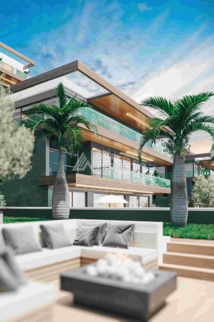 Роскошные виллы 3+1 и 6+2 с панорамными видами на море, от 363 кв.м. Бекташ, Алания. - Ракурс 20